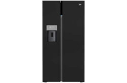 Beko ASGN542B American Style Fridge Freezer - Black